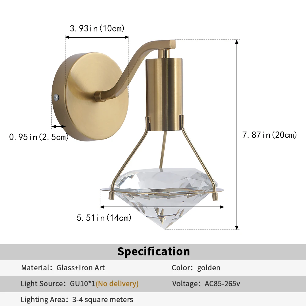 

VETRULUS LED настенный светильник, золотой/серебряный, теплый/холодный свет