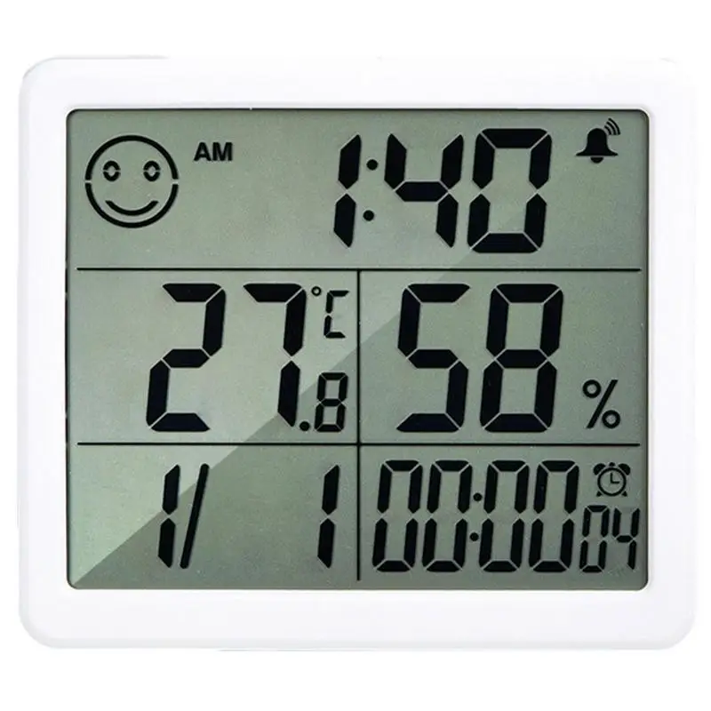 

Гигрометр для помещений, высокоточный комнатный измеритель влажности с ЖК-дисплеем, быстрое обновление