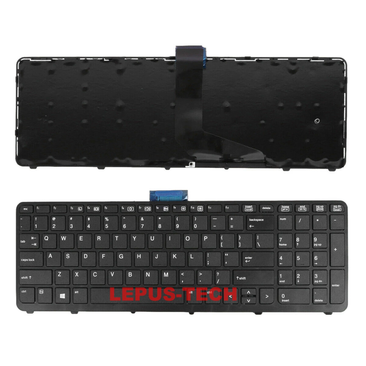 US layout Keyboard for HP ZBook 15 17 G1 G2 BLACK FRAME | Replacement Keyboards