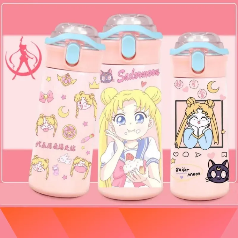 Милый термос Сейлор Мун милая бутылка для горячей воды нержавеющая сталь