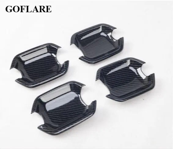 

Углеродное волокно, дверная ручка, крышка чаши, накладка, панель для Mitsubishi Pajero 4 IV V80 V93 V95 V97 V98 2007-2019 2022, автомобильные аксессуары