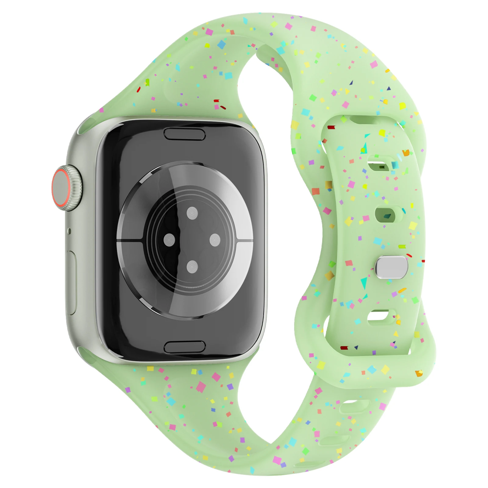 Фото Тонкий силиконовый ремешок для часов Apple, ремешки 40 мм, 41 мм, 45 мм, 44 мм, 49 мм, 42 мм, 46 мм, браслет iwatch Series 11 10 9 8 7 6 SE3 Ultra 3 2 №2