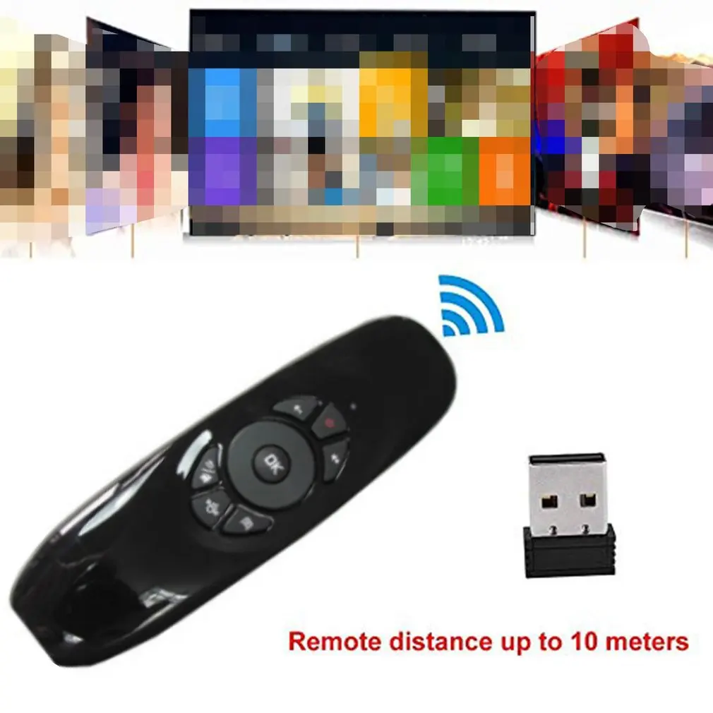 Mini Air Mouse C120 Fly беспроводная клавиатура airmouse для Android TV Box/PC/TV Smart Portable |