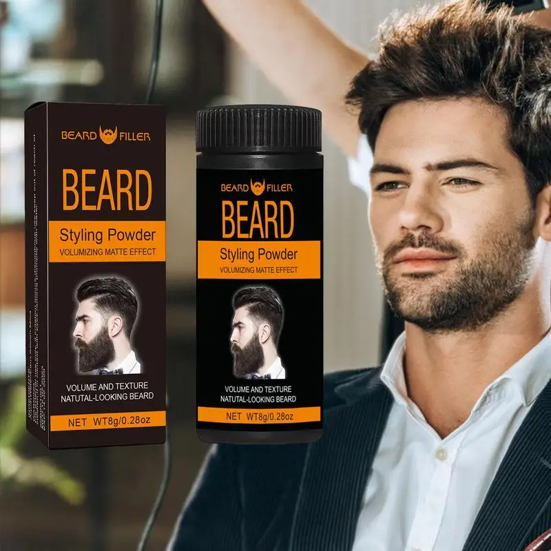 

Hair Styling Powder 8g Texturing Powder Beard Quick-drying Powder Spray Volumizing Hold Without Grease Non-Sticky Fluffy Powder