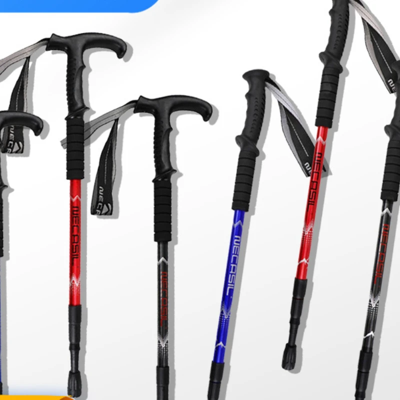 

1pcs Adult Child Ultralight Trekking Folding Pole Walking Hiking Sticks Camping Family
