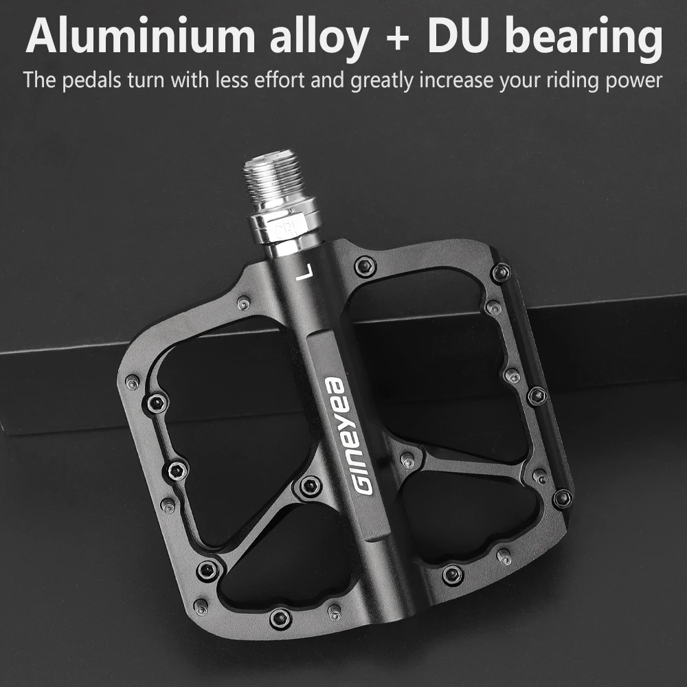 GINEYEA велосипедные педали DU подшипник Нескользящая педаль для горного велосипеда