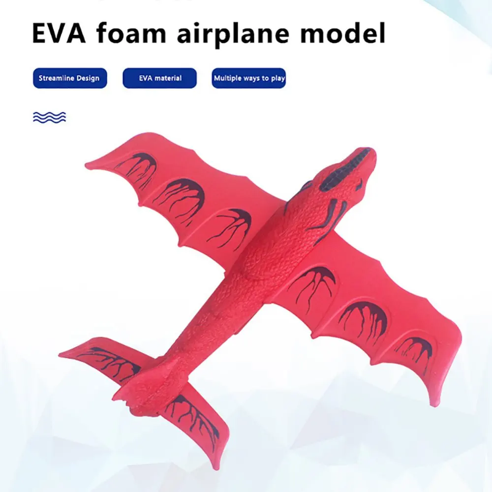 

WENASI Foam Hand Throw Airplane Model Children's Toy Throw Glider Plane Toys