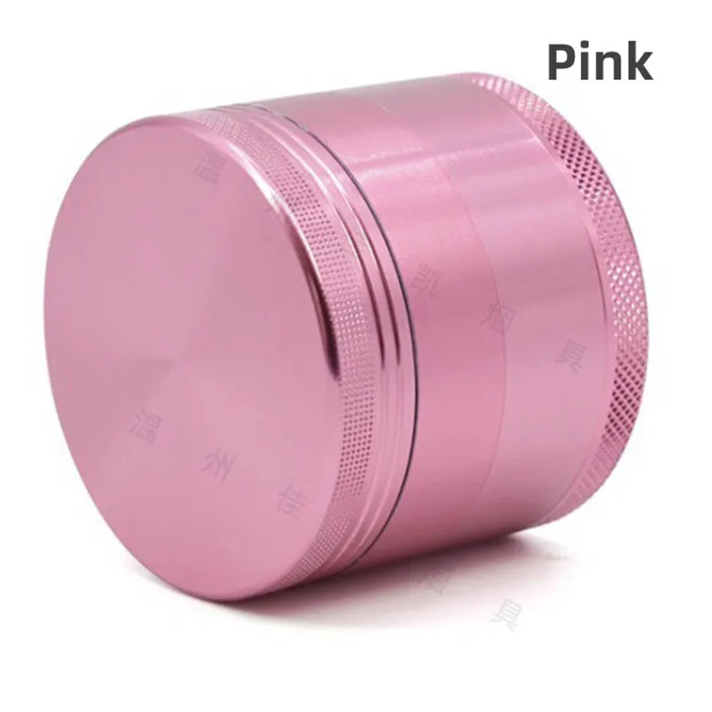 55mm 4-Layer Aluminum Herbal Herb Tobacco Grinders for Smoking Tobacco Cutting Pipe Accessories