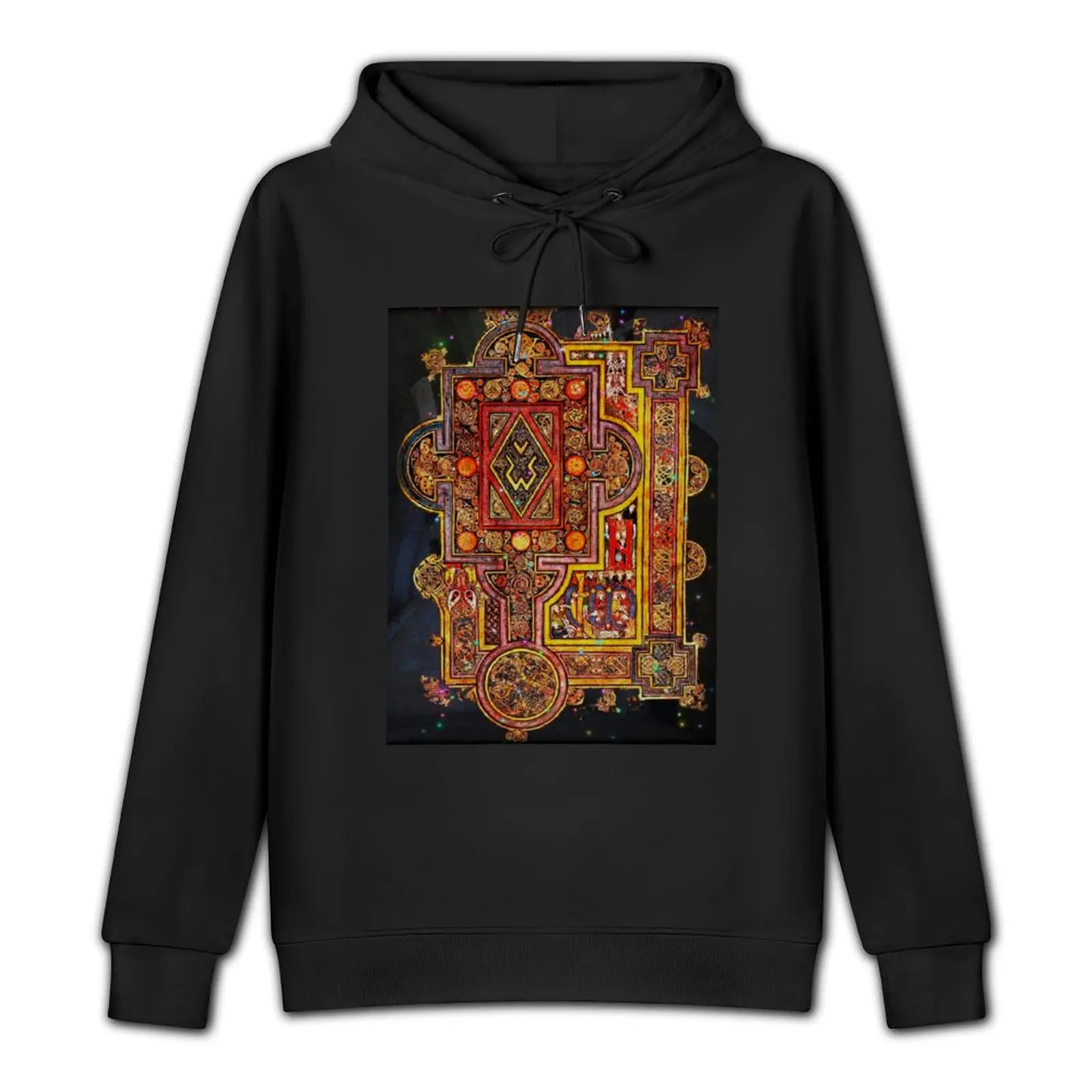 Kells пуловер с капюшоном мужская осенняя одежда аниме толстовка