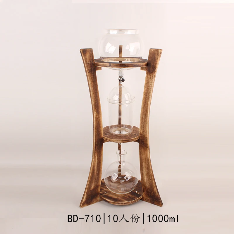 Семейный кофейник экстракт льда фруктовый чай бытовая стеклянная кофемашина