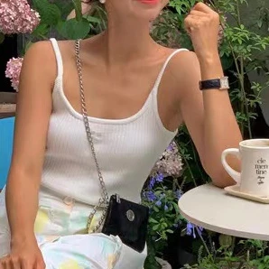 

2023 small suspender top knit vest