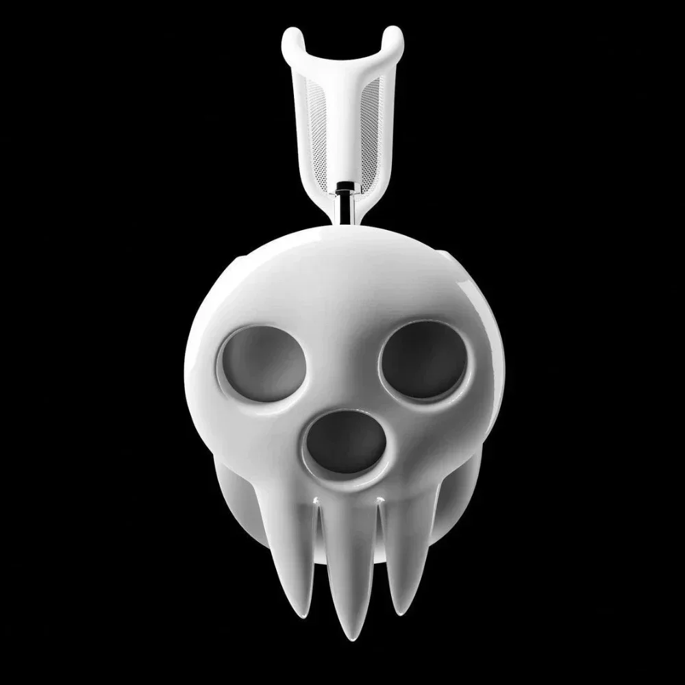 Фото Soul Eater для Airpods Max, чехол для наушников на заказ, украшение, гарнитура с черепом смерти, аксессуар для Airpods Max, крепление Y2k №2
