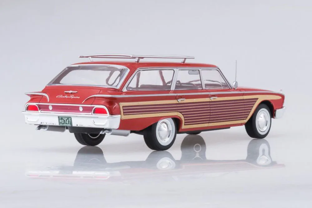 FORD COUNTRY SQUIRE 1960 RED/WOOD |