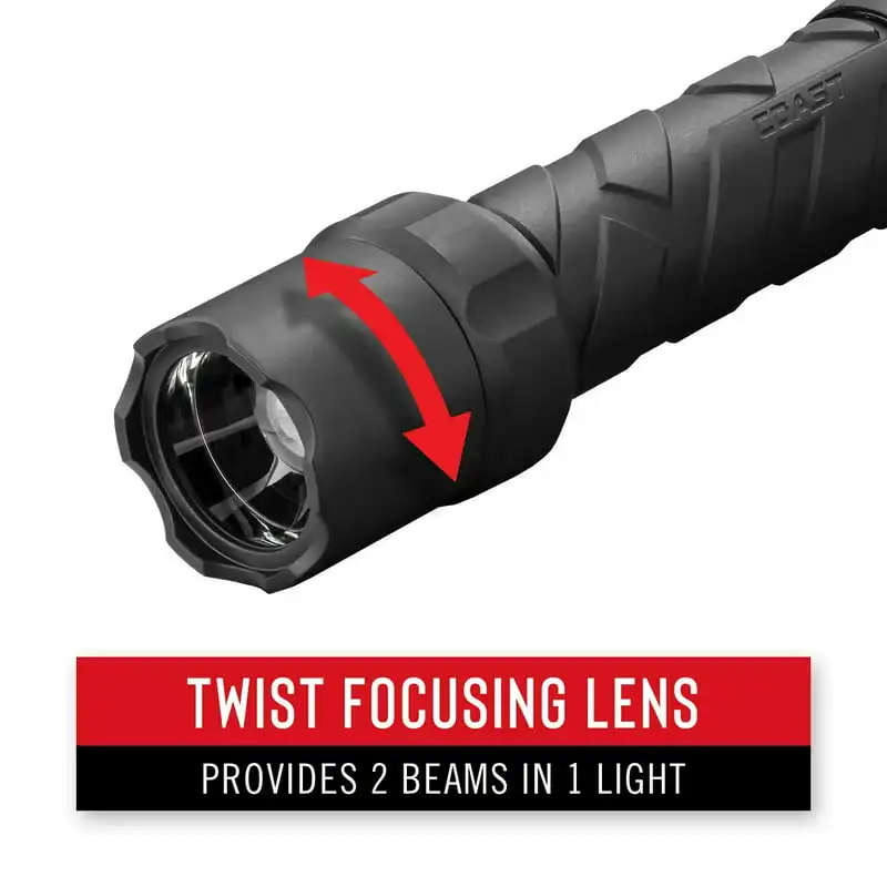 

600R RECHARGEABL BLACK FLASHLIGHT IN BOX