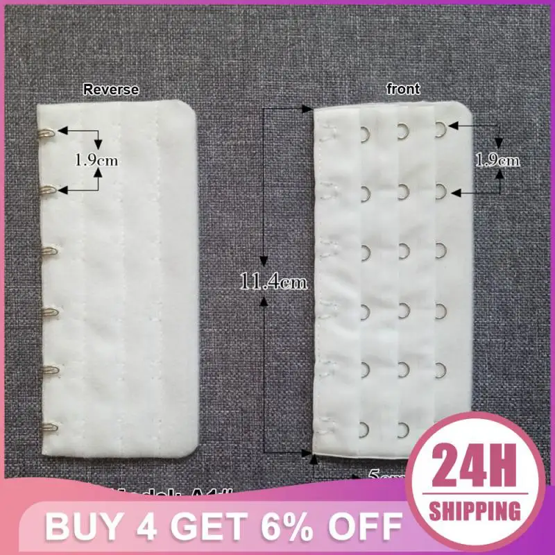 

Elastic Band Durable Materials Adjustable Women's Close-fitting Clothing Longer Bra Hook Highest Evaluation Bra Extension Buckle