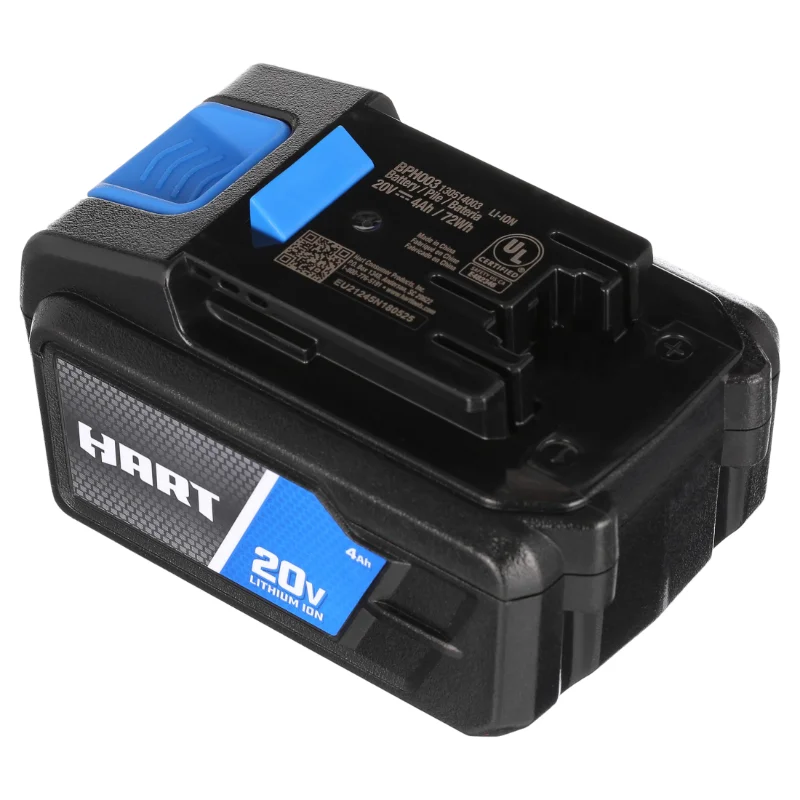 

HART 20V Lithium-Ion 4.0Ah Battery (Charger Not Included)