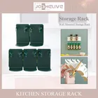 Кухонный держатель для специй, настенный держатель для кухни, 5 зажимов, полка для хранения бутылок, приправ, инструменты для домашнего хранения