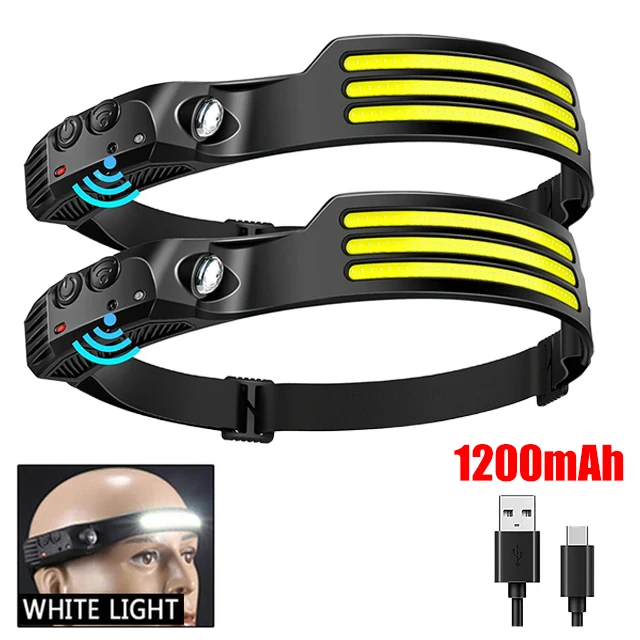 

Налобный фонарь COB SUPER BRIGHT для кемпинга