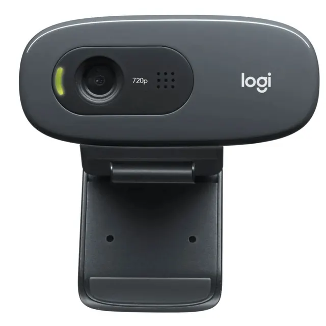 Logitech C270 C270i Desktop Computer Webcam Video Chat Recording USB Camera HD 1