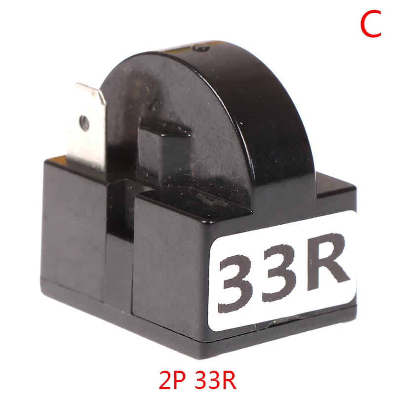 

Реле стартера из черного металла и пластика PTC 2/3/4Pin, реле для компрессора 4,7 Ом, 15 Ом, 22 Ом, 33 Ом