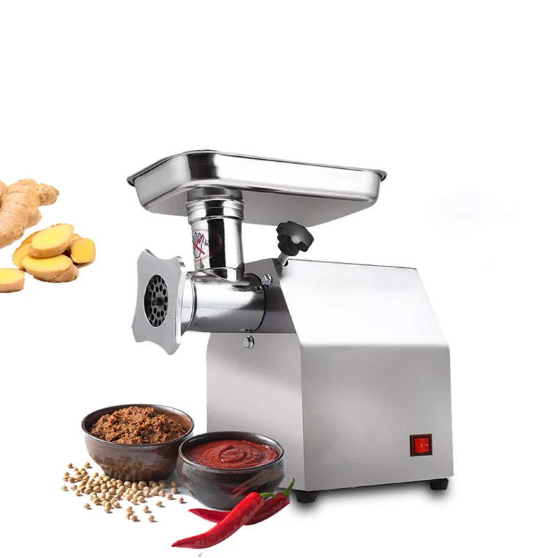 

600W 220V Powerful Stainless Steel Electric Meat Grinders Home Sausage Stuffer Meat Mincer Heavy Duty Household Meat Mincer