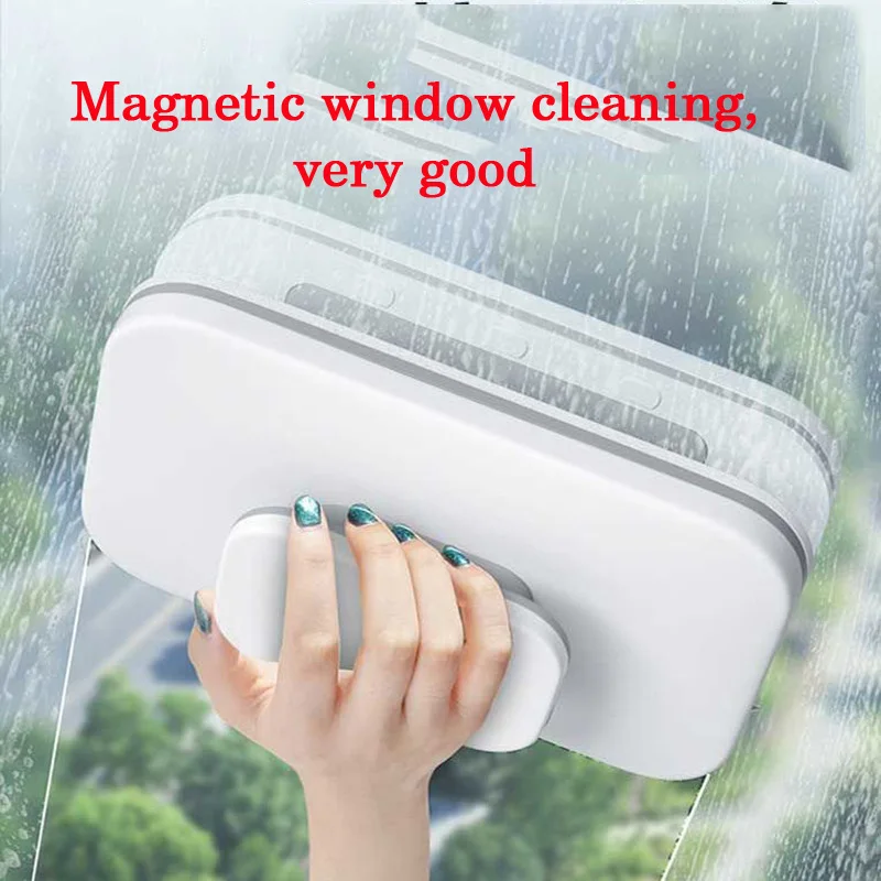

Multifunctional double-sided window cleaner, household powerful magnetic cleaning brush, household cleaning tool, glass scraper