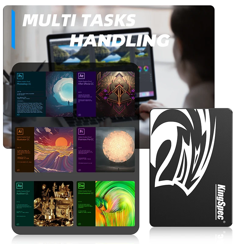 Kingspec SSD SATA III 2.5 Жесткий диск 120 ГБ 240 ГБ 480 ГБ HDD твердотельный диск для ноутбука настольного компьютера.