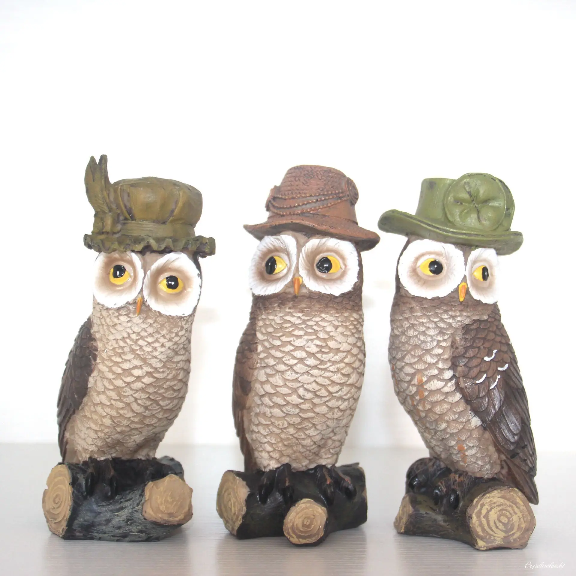 

Home Art Craft Cute Decoration Owl Shape Resin Desktop Lifelike Indoor Garden Figurine Ornament Outdoor Anti-bird Collection Ho