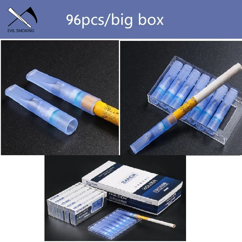 

Новинка, 96 шт./лот, магнитные шарики с фильтром высокого качества, одноразовый тройной фильтр, держатель для сигарет, аксессуары для курения