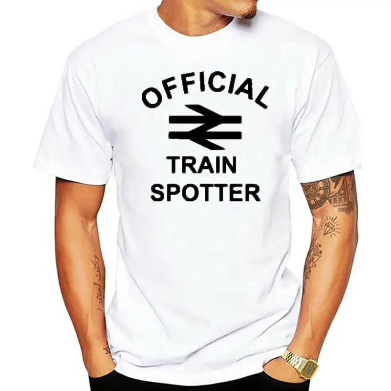 

Official Train Spotter T-shirt Train Logo T-Shirt British Rail logo T-Shirt Steam Train T-shirt Train Print T-shirt Locomotive