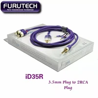 The Extraordinary ALPHA DESIGN iD35R by FURUTECH ADL  i-device cable Hi-End 3.5mm Plug to 2RCA Plug Companion Stereo F/S Vinshle