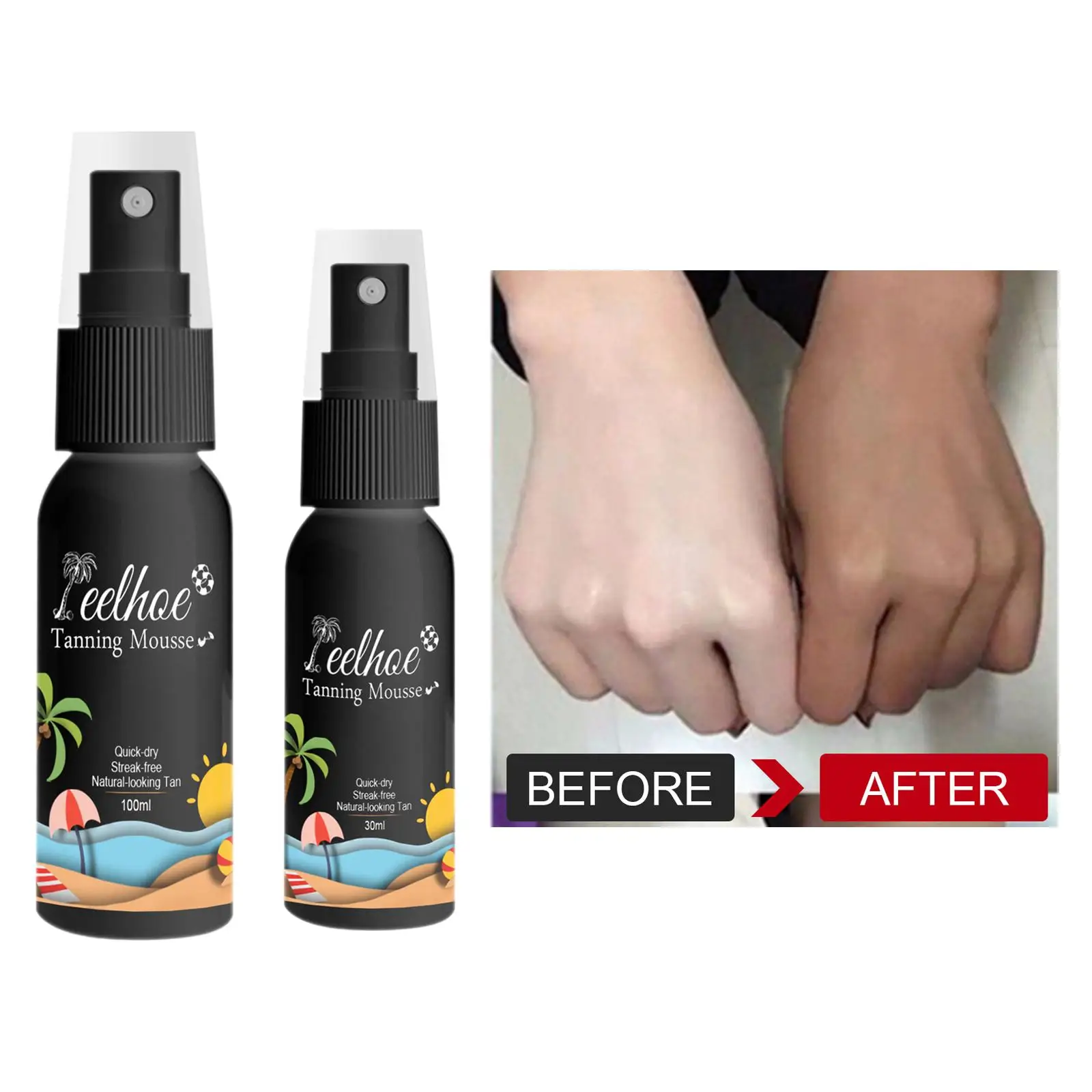 

Premium Natural Body Bronze Sunless Self Tanning Spray Self Tanners Mousse