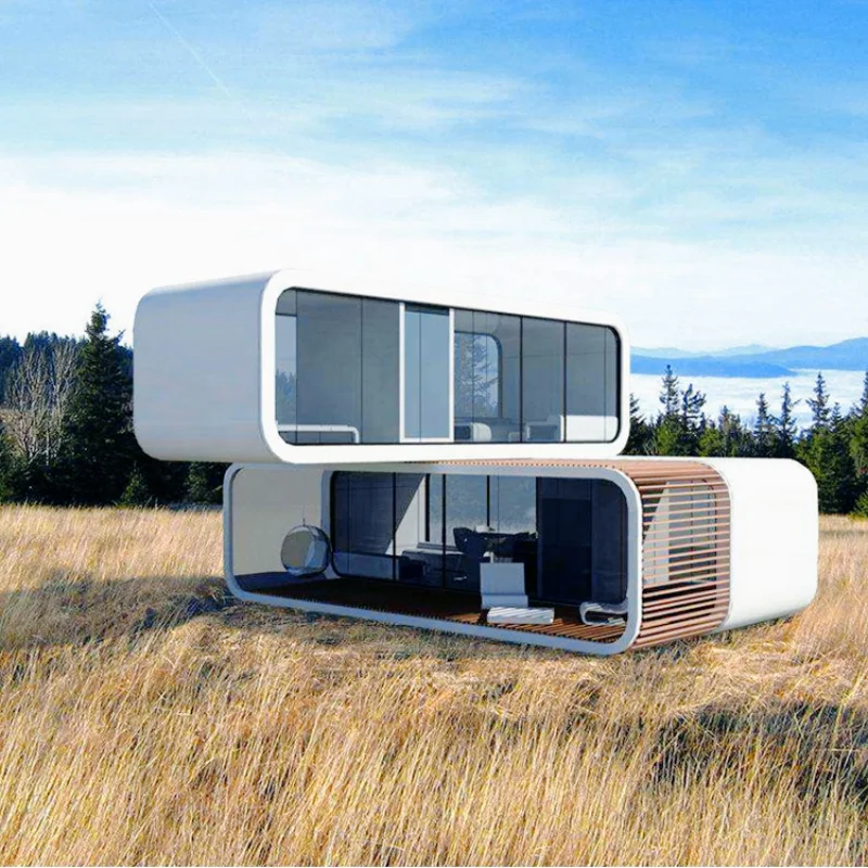 20-футовый новый продукт портативные небольшие капсульные яблочные домики