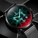 Luxury Quartz Watch Men Fashion Cool Luminous Clock Male Functional Dial Full Steel Mesh Strap Silver Watches relogio masculino Other Image