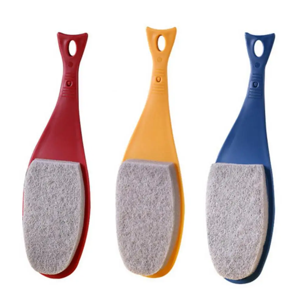 

Two-in-one Sponge Cleaning Cloth Fish-shaped Multipurpose Gap Cleaning Brush Detachable Wind Household Wall Hanging Convenient