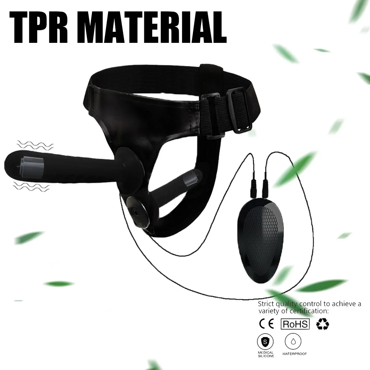 Реалистичный фаллоимитатор с двойным пенисом вибратор страпон ультра