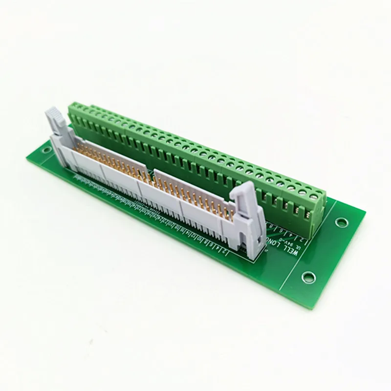 Коммутационная плата с наружной головкой IDC50 2x25Pins 0 1 дюйма Клеммная колодка