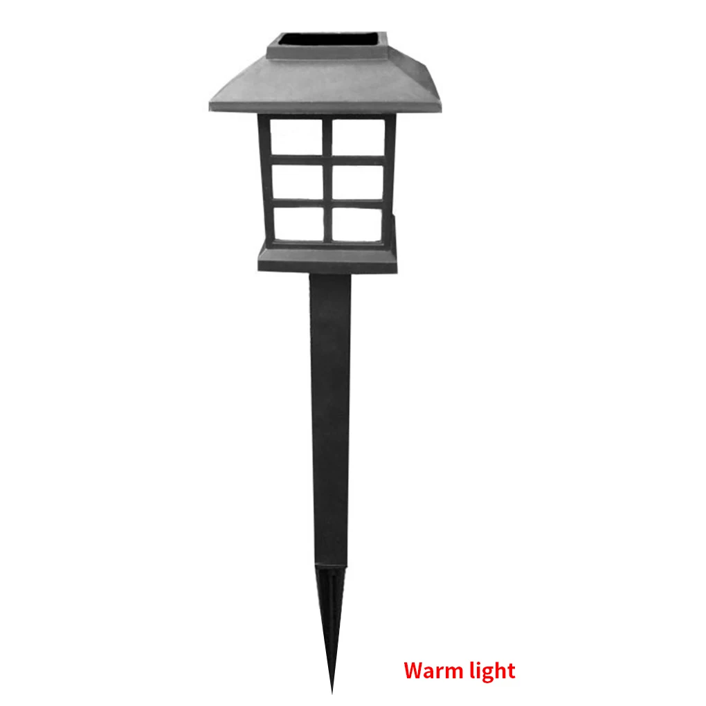 

Ground Lamp Solar Power Square Garden Lamp Outdoor LED Night Light for Path Walkway, Colorful Light