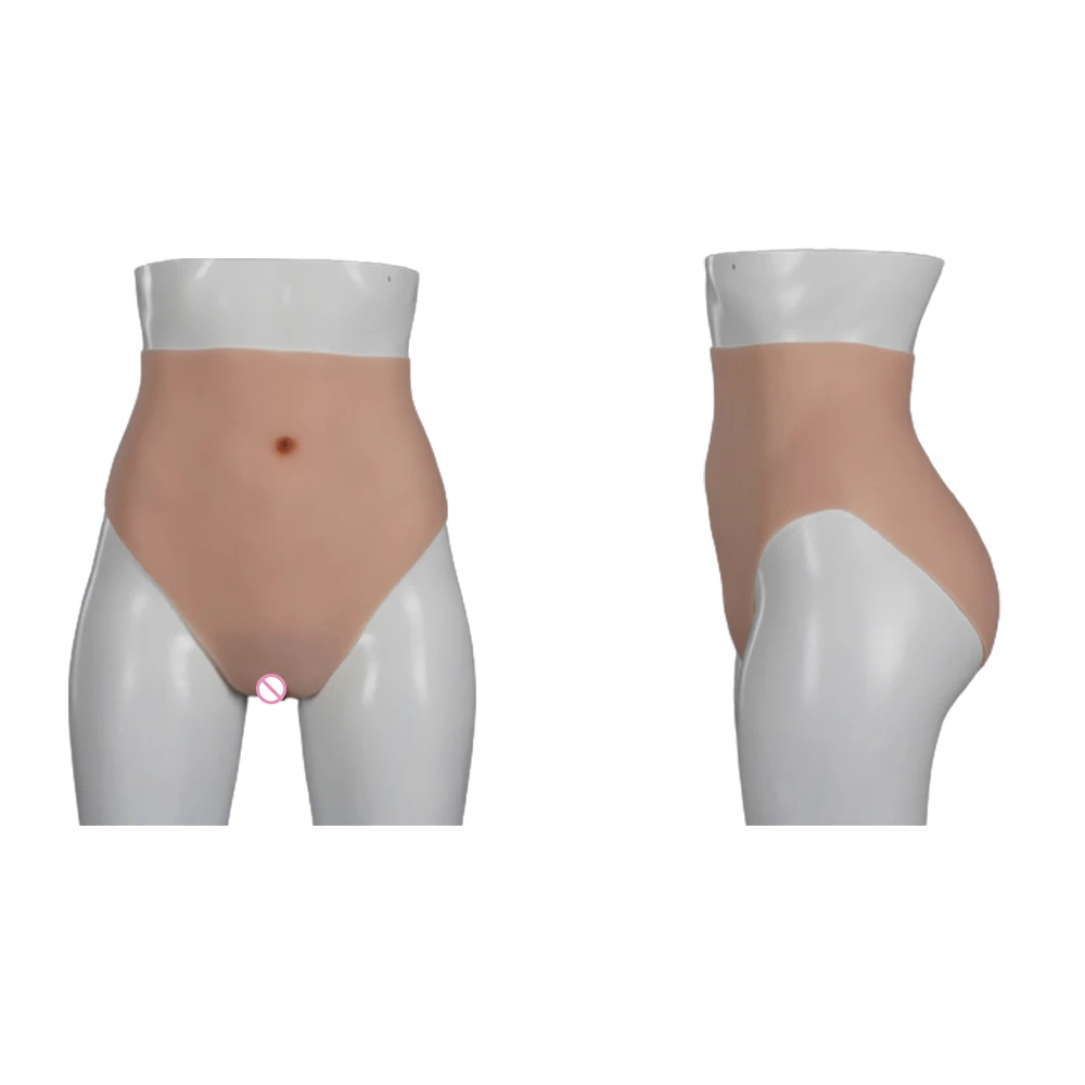 Silicone Realistic Sexy Pants Pussy Hip-Lift Buttocks Panties Men To Women For Transvestite Crossdresser Cosplay Drag Queen