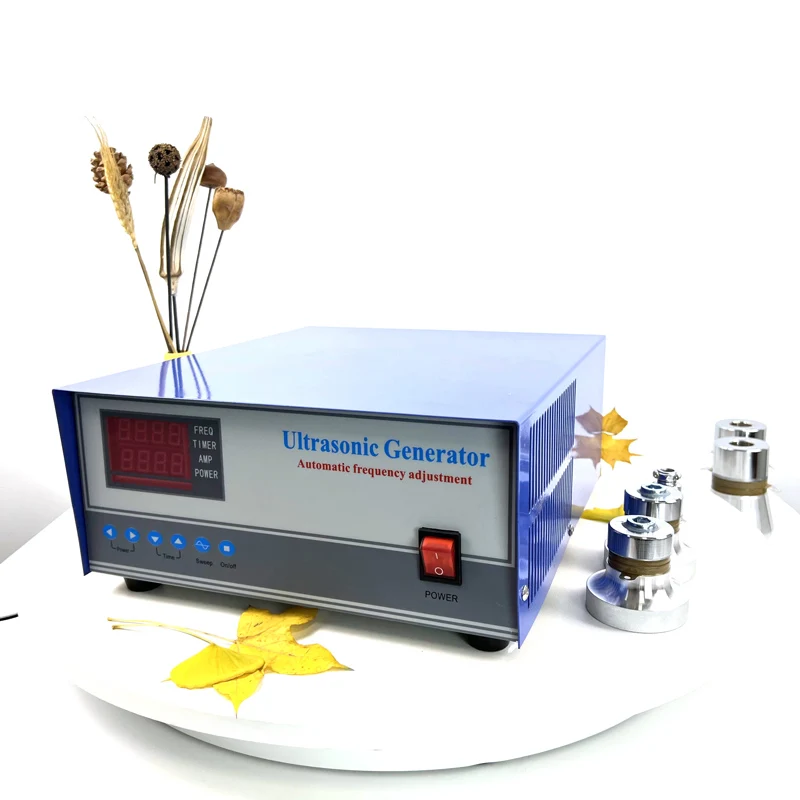 Блок питания многочастотного ультразвукового очистителя 25K/40K/80K 900W для промышленного оборудования из нержавеющей стали
