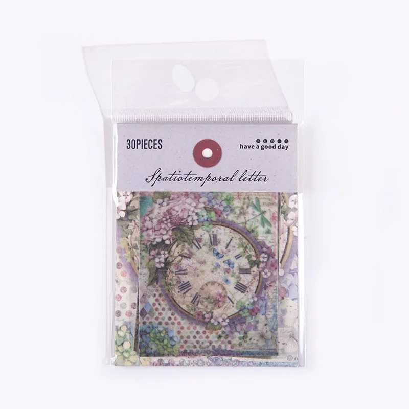 30 шт. набор рисовых бумажных материалов для скрапбукинга |