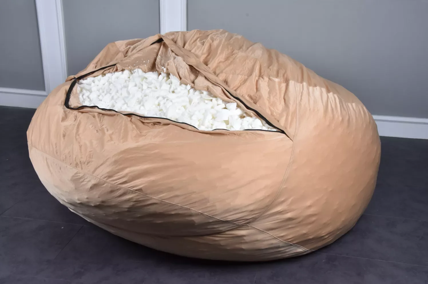 

7ft Dropshipping Living Room Memory Foams Liner Home Furniture Sofa Bean Bag Chair cover only
