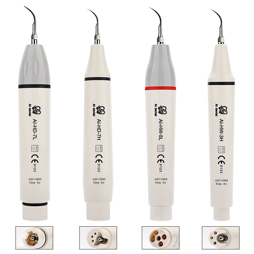 Ultrasonic Piezo Scaler Tips Teeth Cleaning Instrument Led HD-7L HD-7H For Satelec/Dte HW-5L HW-3H For EMS/Woodpecker Air Scaler
