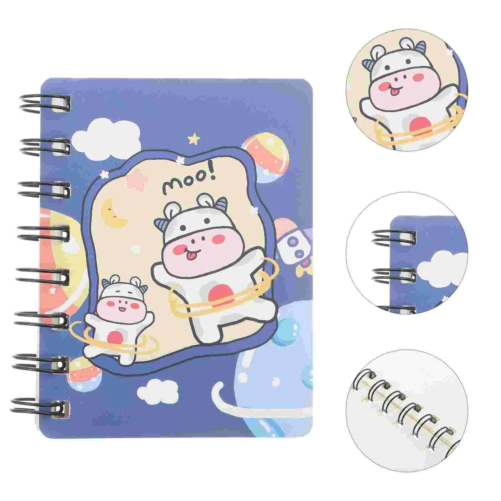 

Notebook Planner Notepad Pads Note Journal Spiral Writing Office Diary Do Book Monthly Subject List Work Memo Portable Students