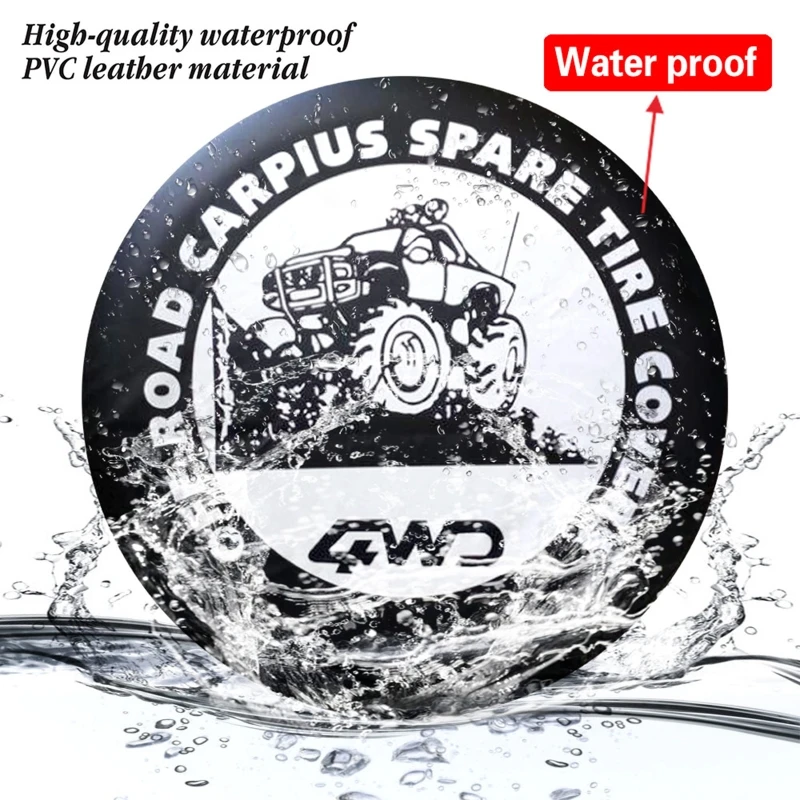 Защитный чехол для запасного колеса Ortalion сумка хранения шин автомобильный