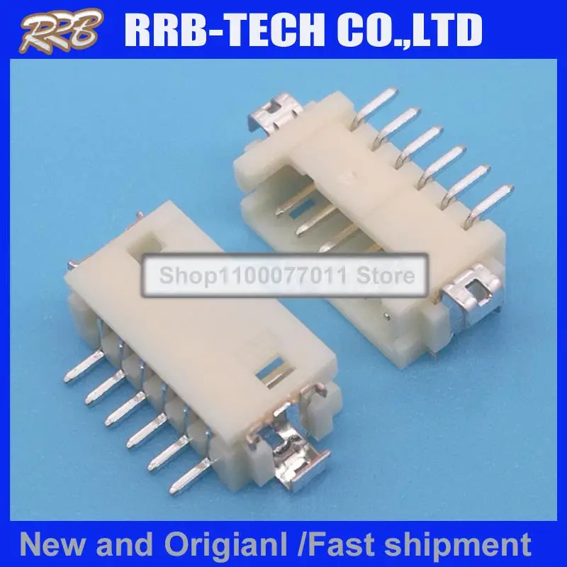 

Новинка 1,25, оригинал, длина ноги 100% мм, ширина 6 контактов, горизонтальный тип