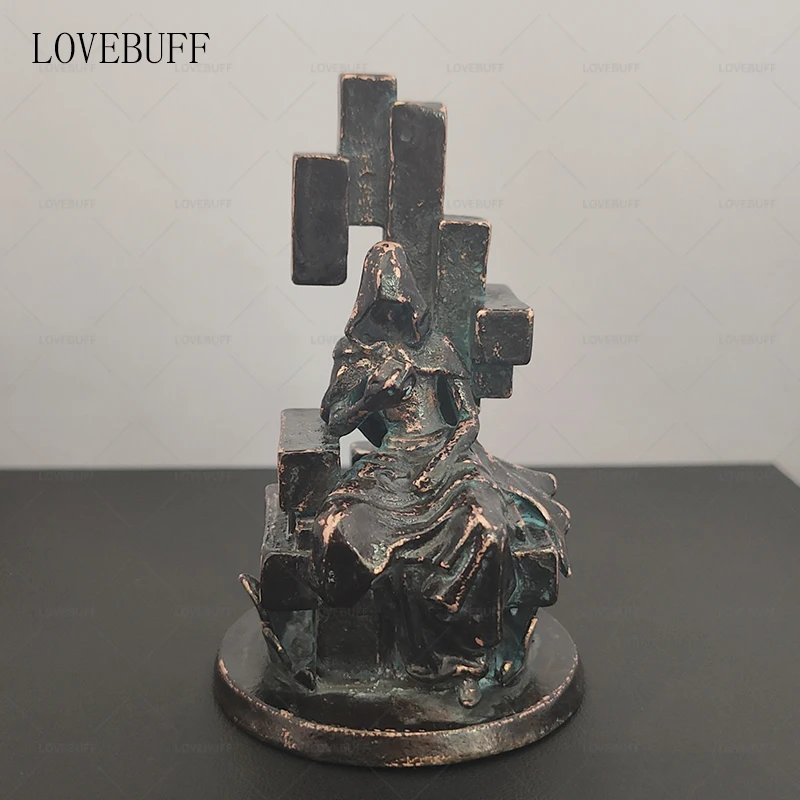 

Статуэтка Genshin Impact Zhongli из меди