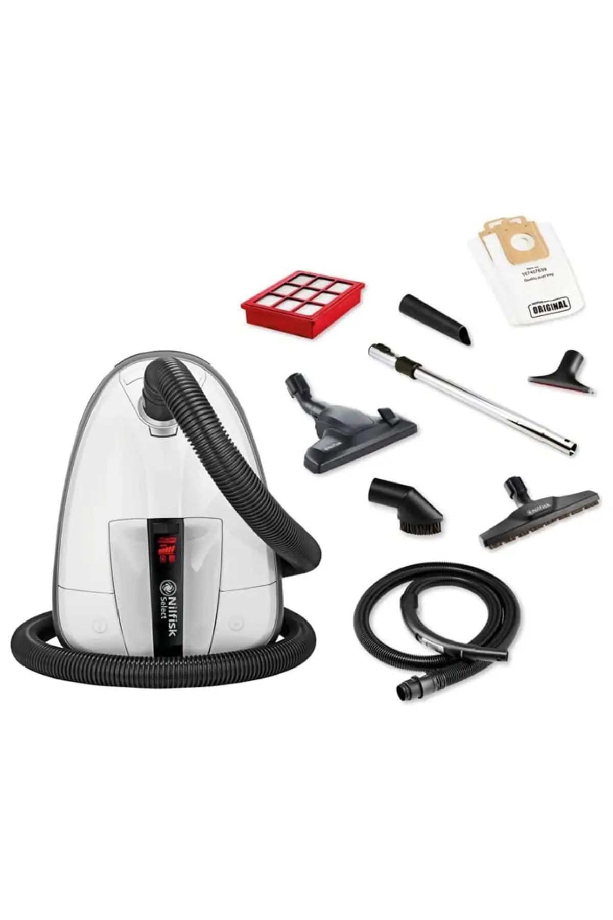 

Selectallergy Select Hepa 14 650 W dust bag vacuum cleaner white
