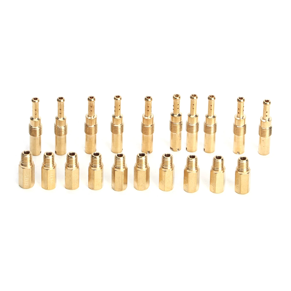 

20Pcs Main Jet Kit Pilot Slow Set Fit for Keihin OKO KOSO PE PWK Carb