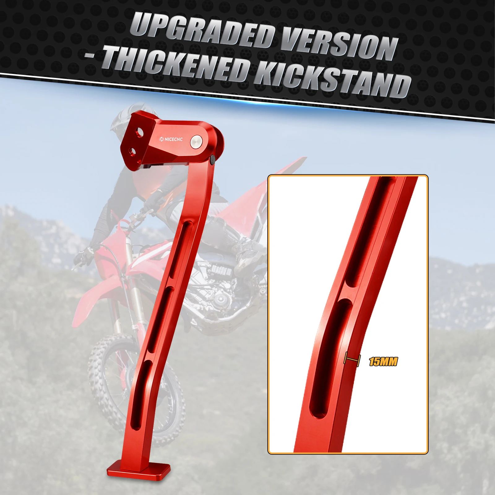 Подставка боковая для мотоцикла Honda CRF250R CRF450R 2019-2024 CRF250RX CRF450RWE 2024 CRF 250R 450R 250RX 450RWE